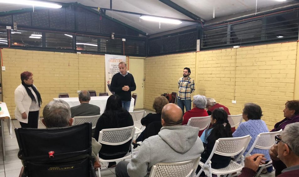 Diputado Sebastián Keitel presentó plan de #LíderesDescomunales en Conchalí