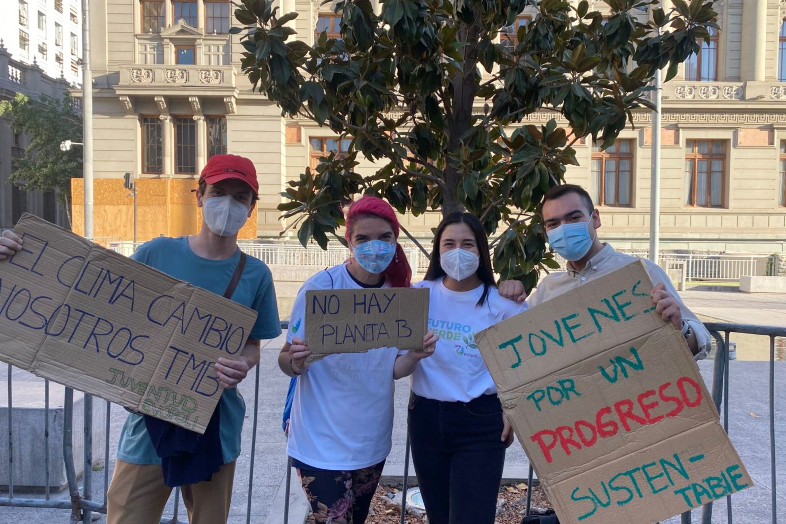 Juventud participó en la marcha por el cambio climático - Evópoli