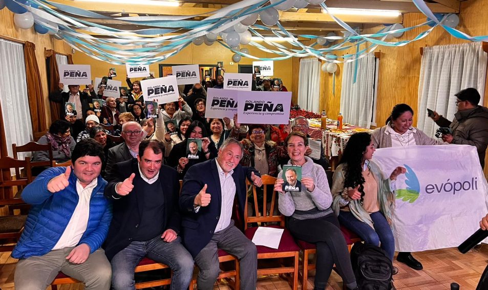 Con un encuentro lleno de energía y un centenar de vecinos, Rolando Peña lanzó campaña por alcaldía de Lanco