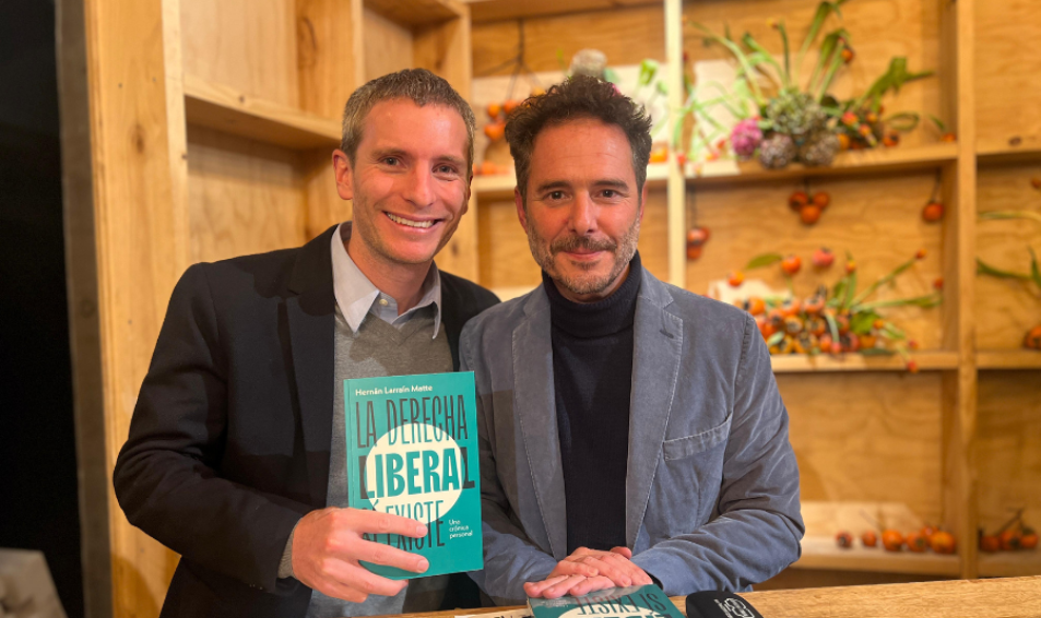 Hernán Larraín Matte lanza su libro «La derecha liberal sí existe”